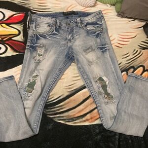 Premiere Denim by rue21 Ripped Light Blue Jeans